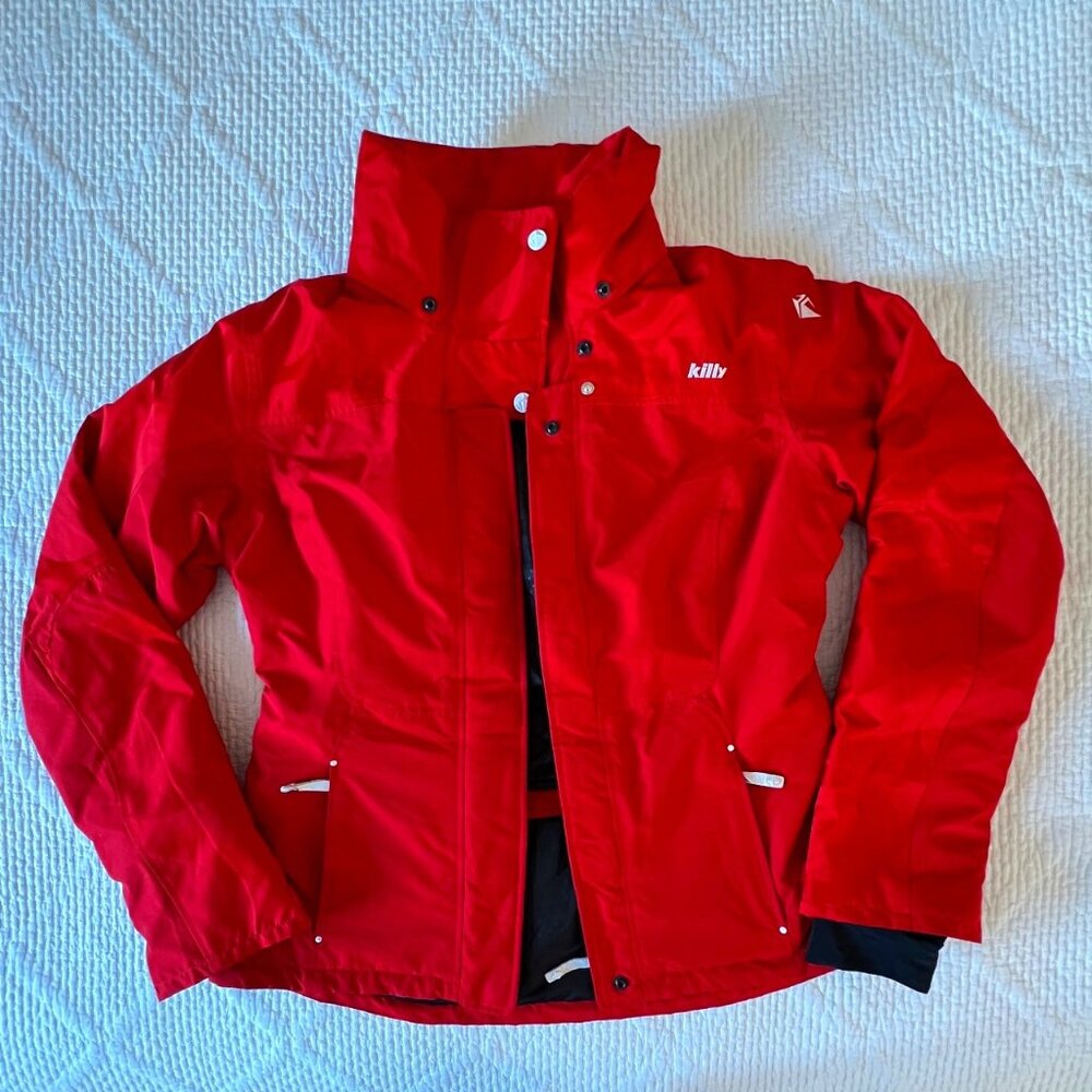Women's Red Killy Ski Jacket Fits US Size 6
